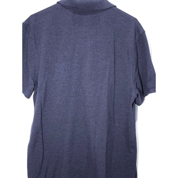 J.Crew Slim Fit Mens Navy Golf Polo Shirt Size XL - Picture 3 of 4